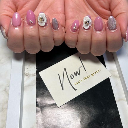 #ピンクネイル,#春ネイル,#おまかせネイル,#ネイル,#ニュアンスネイル,#スカルプネイル,#ジェルネイル,#ママネイル,#ギャルネイル,#大人ネイル,#派手ネイル,#やり放題ネイル,#城陽ネイル,#京都ネイル,#大阪ネイルのネイルデザイン