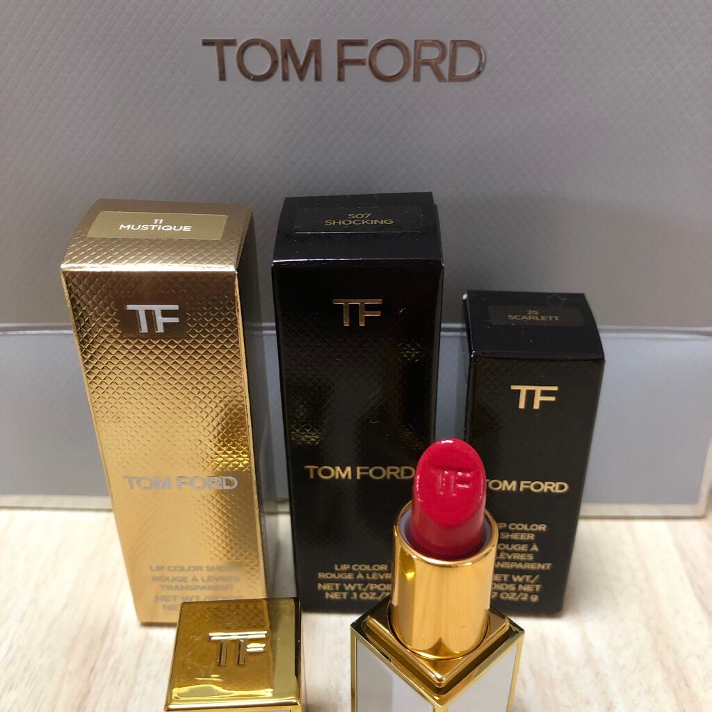 リップ カラー/TOM FORD BEAUTY/口紅を使ったクチコミ(4枚目)