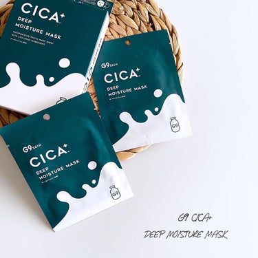 G9SKIN シカプラス ディープモイスチャーマスクのクチコミ「CICA MOIST MASK
⁡
⁡
⁡
⁡
日本限定のCICAマスク。
⁡
⁡
シートにた.....」（1枚目）