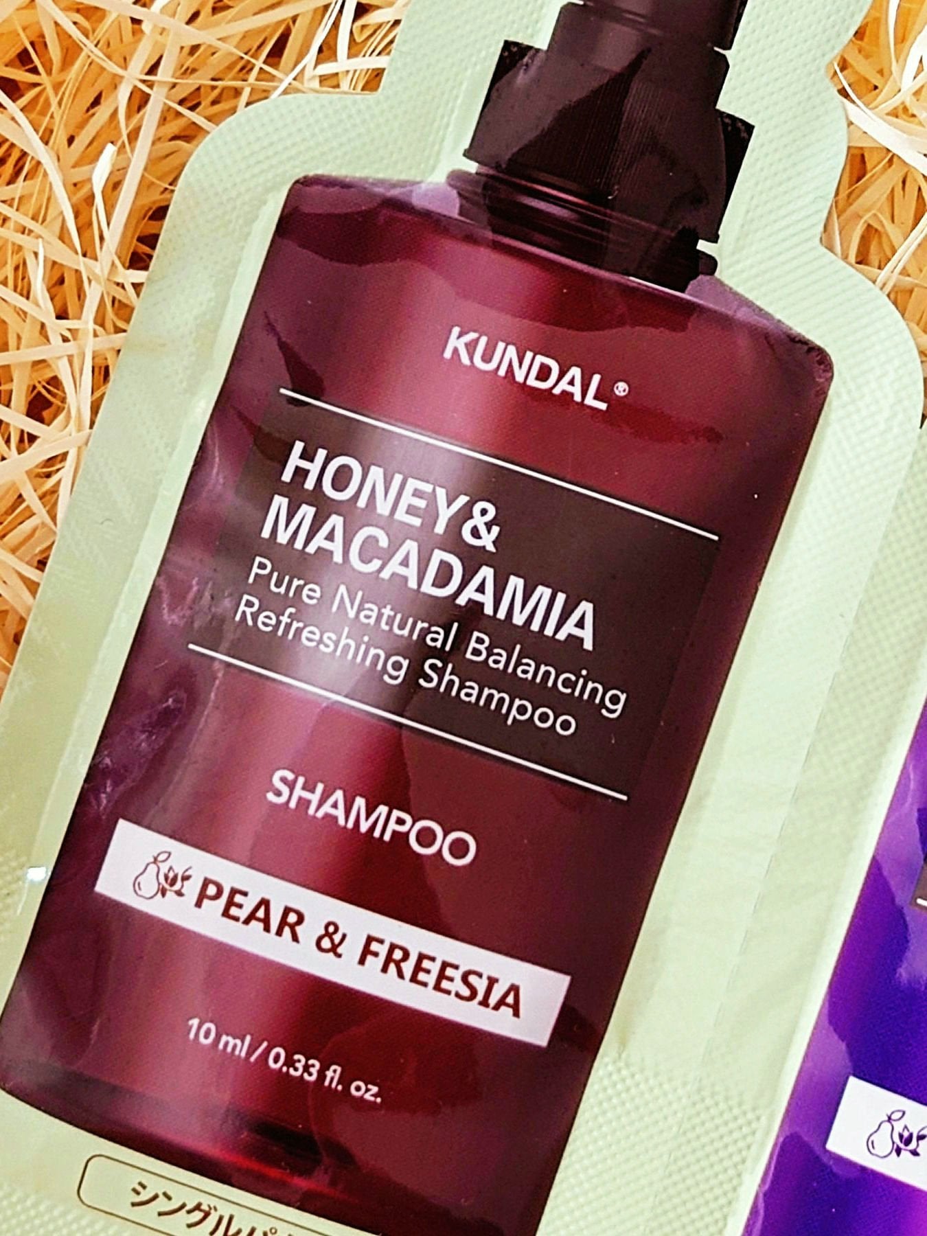 クンダル H&Mシャンプー/ヘアトリートメント ペアー&フリージア/KUNDAL/市販シャンプーを使ったクチコミ(4枚目)