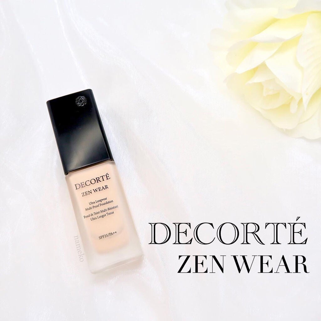 ゼン ウェア フルイド/DECORTÉ/リキッドファンデーションを使ったクチコミ(1枚目)