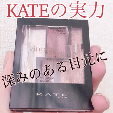 ヴィンテージモードアイズ RD-1/KATE/パウダーアイシャドウを使ったクチコミ（1枚目）