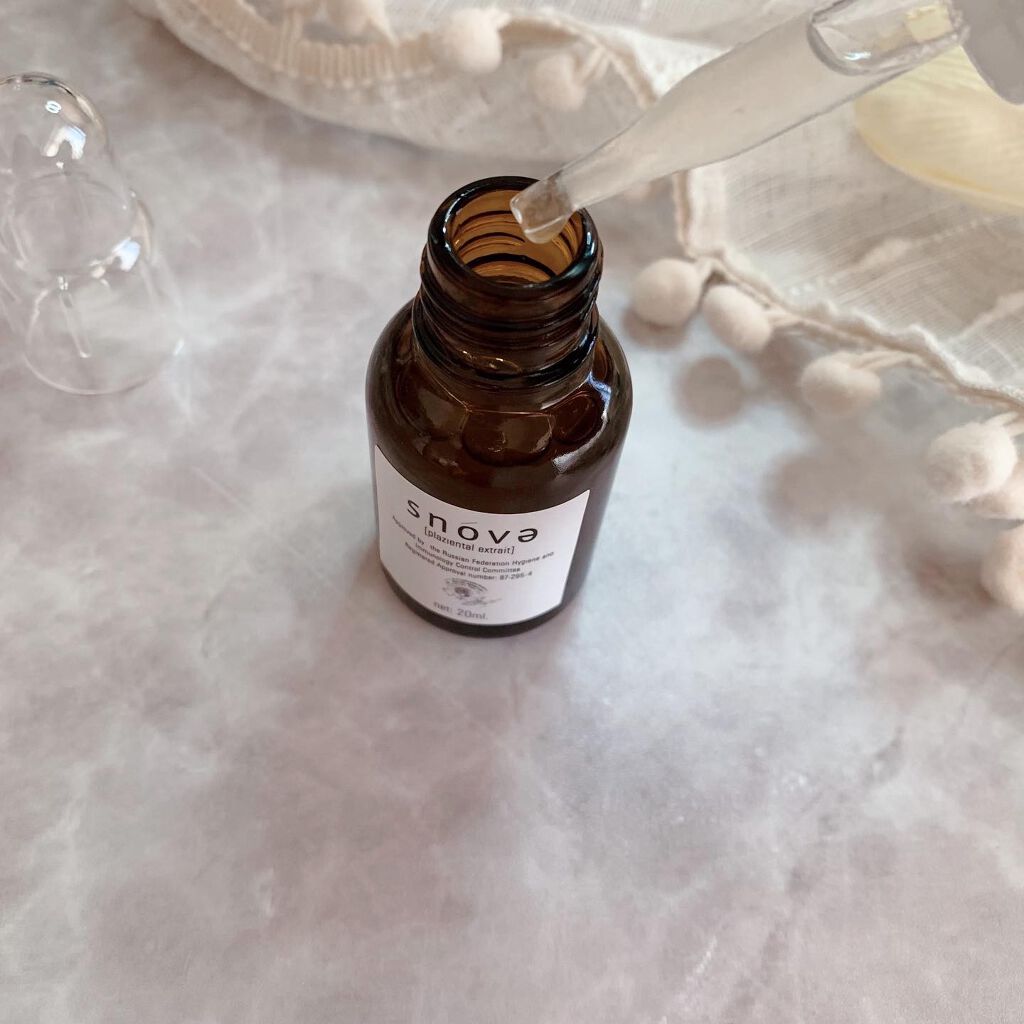 プラツェンタール エキストレ/スノーヴァ/美容液を使ったクチコミ（3枚目）