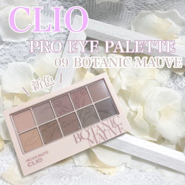 プロ アイ パレット 09 BOTANIC MAUVE(AD)/CLIO/アイシャドウパレットを使ったクチコミ（1枚目）