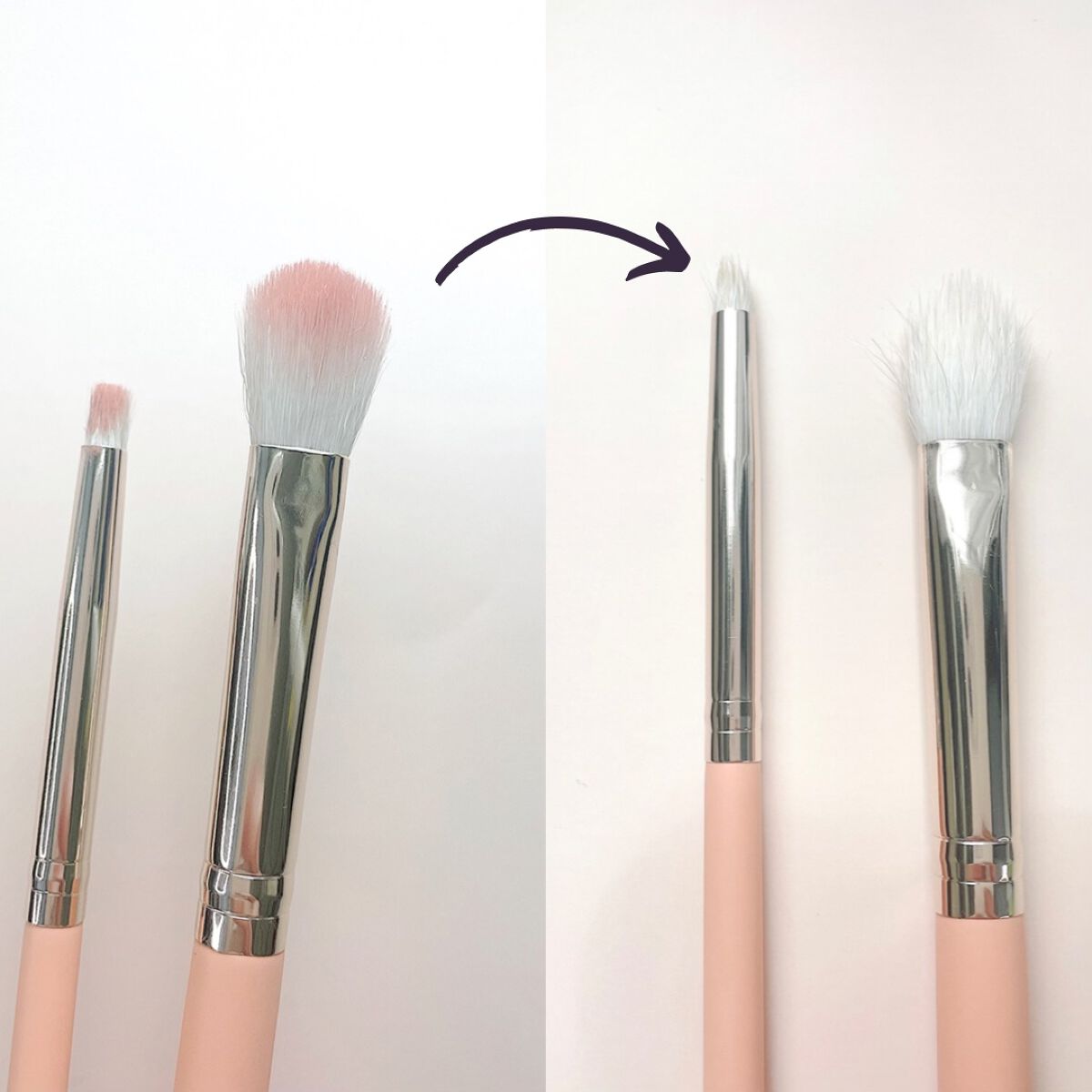 212 ブレンディング アイシャドウ ブラシ L/THE TOOL LAB/メイクブラシを使ったクチコミ(5枚目)