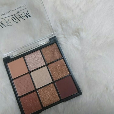 UR GLAM　BLOOMING EYE COLOR PALETTE/U R GLAM/パウダーアイシャドウを使ったクチコミ（2枚目）