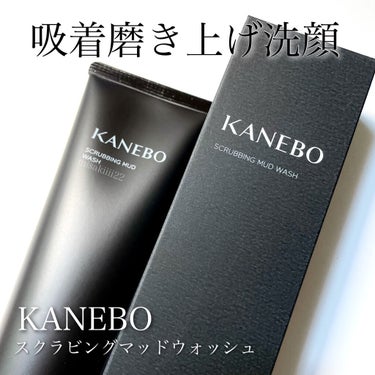 スクラビング　マッド　ウォッシュ/KANEBO/洗顔フォームを使ったクチコミ（1枚目）