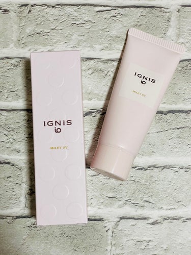 IGNIS イグニス イオ ミルキィ UVのクチコミ「イグニス イオ
ミルキィ UV


☑︎フェイス用日焼け止め乳液
　SPF35/PA＋＋


.....」（1枚目）