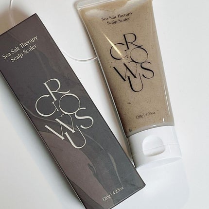 シーソルトセラピースカルプスケーラー/GROWUS/ヘッドスクラブを使ったクチコミ(1枚目)