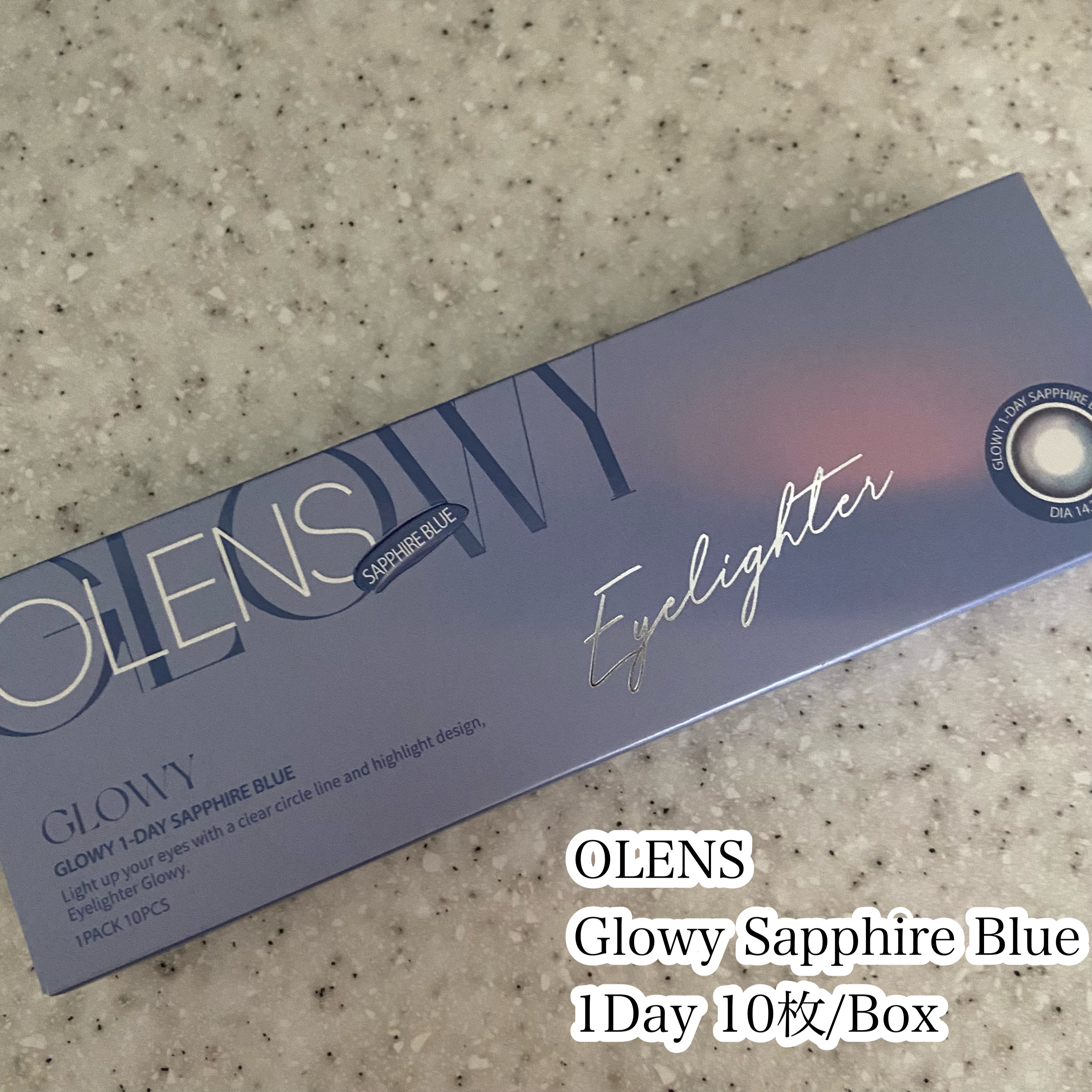 Eyelighter Glowy 1Month/OLENS/カラーコンタクトレンズを使ったクチコミ（2枚目）