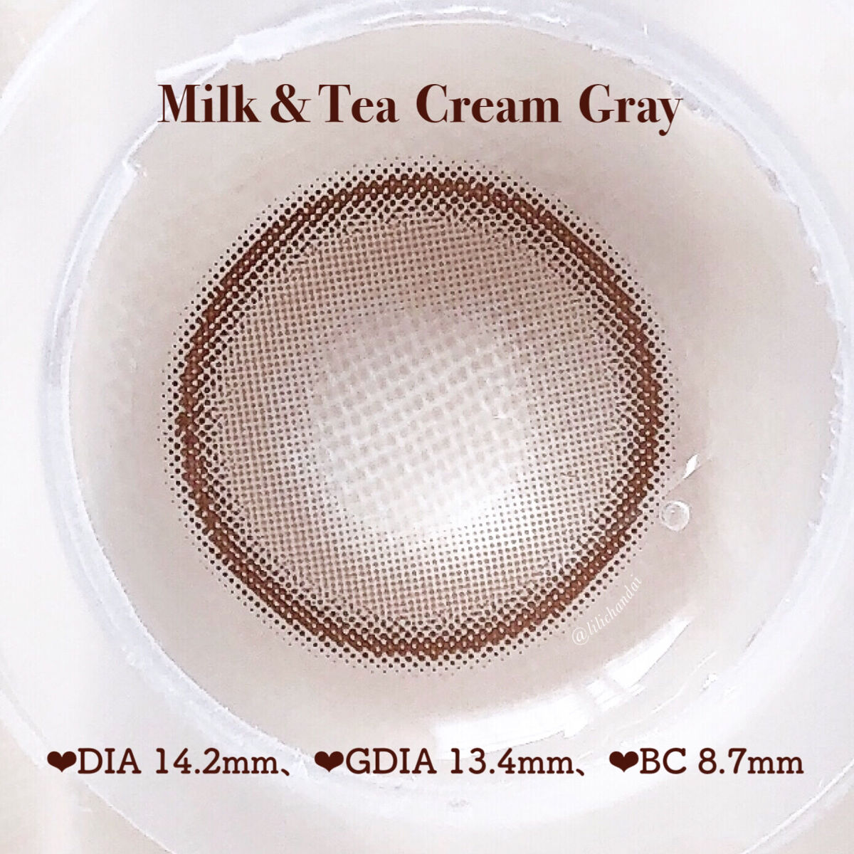 chuuLENS Milk&Tea 1day/chuu LENS/ワンデー（１DAY）カラコンを使ったクチコミ（3枚目）