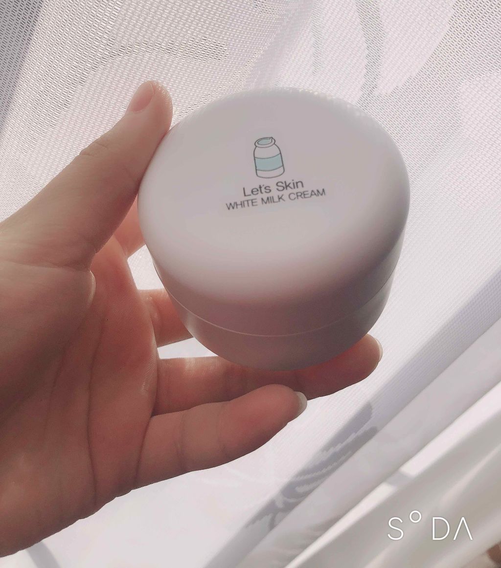 レッツスキン ホワイト ミルククリーム/SHINBEE JAPAN /フェイスクリームを使ったクチコミ(2枚目)