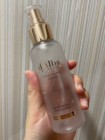 ダルバ ホワイトトリュフバイタルスプレーセラム/ダルバ/ミスト状化粧水を使ったクチコミ(5枚目)