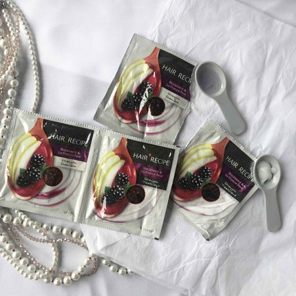 ブラックベリー&ラ・フランス ストレングス レシピ シャンプー/トリートメント/HAIR RECIPE/シャンプー・コンディショナーを使ったクチコミ(1枚目)