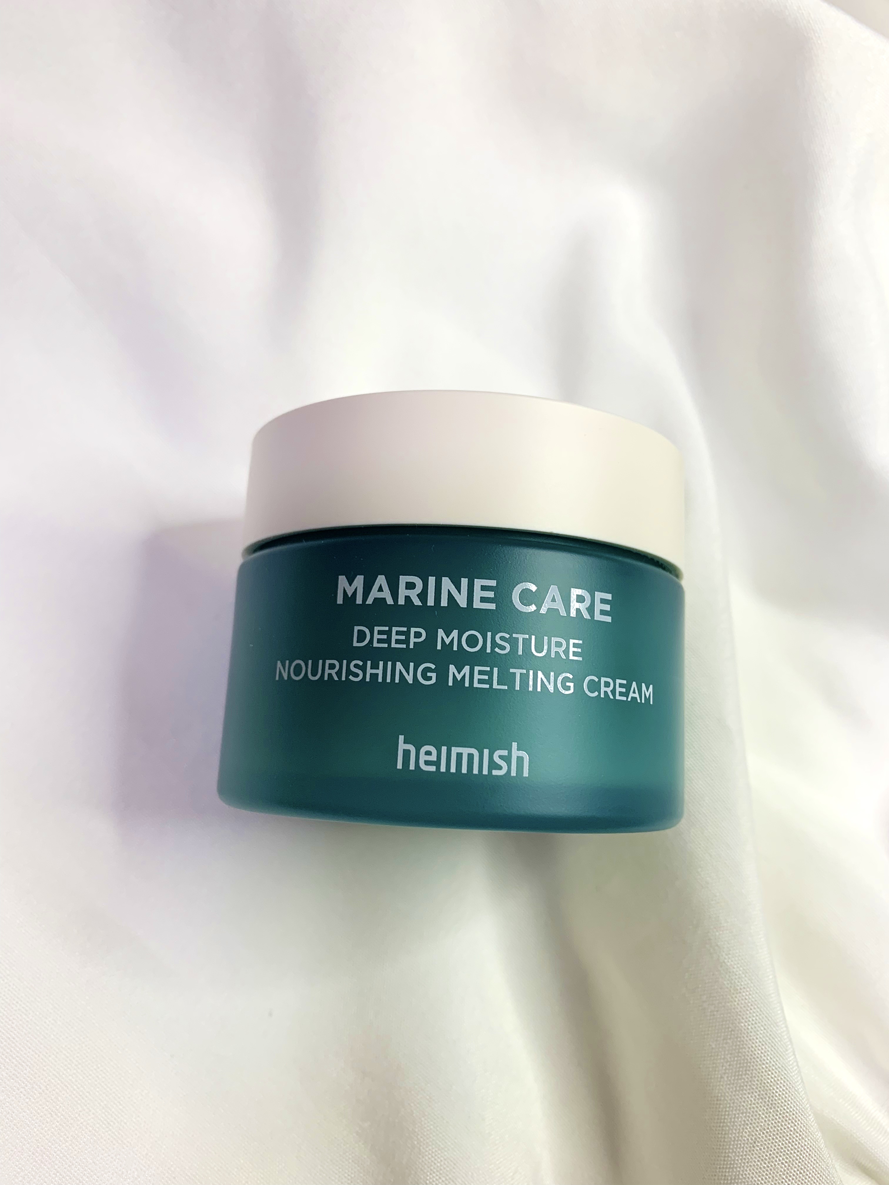 マリンケア ディープモイスチャー ナリシングメルティング クリーム/heimish/フェイスクリームを使ったクチコミ（1枚目）