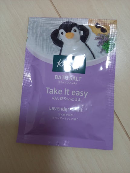 バスソルト ラベンダーミントの香り/クナイプ/無機塩系入浴剤を使ったクチコミ(1枚目)