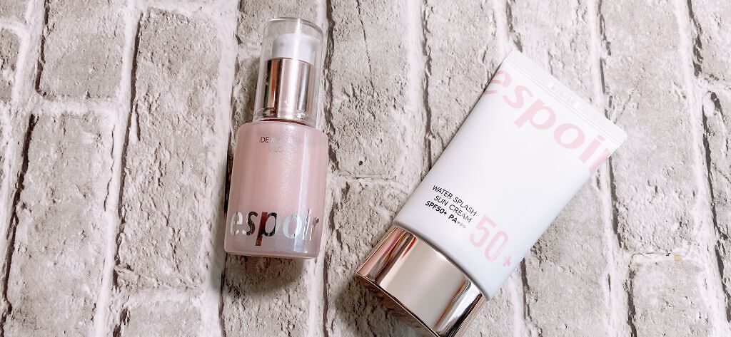 デューイフェイスグロウ/espoir/化粧下地を使ったクチコミ（1枚目）