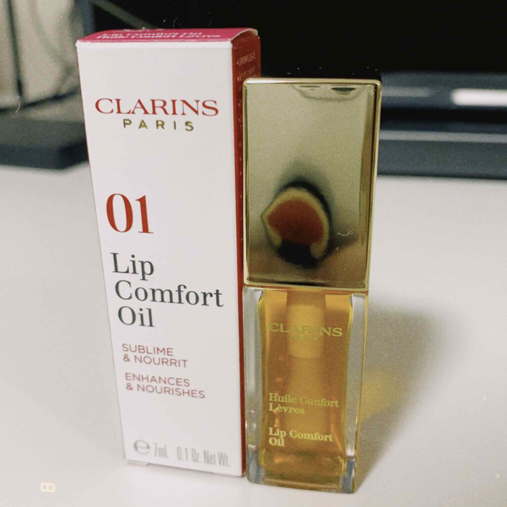 コンフォート リップオイル /CLARINS/リップグロスを使ったクチコミ（1枚目）