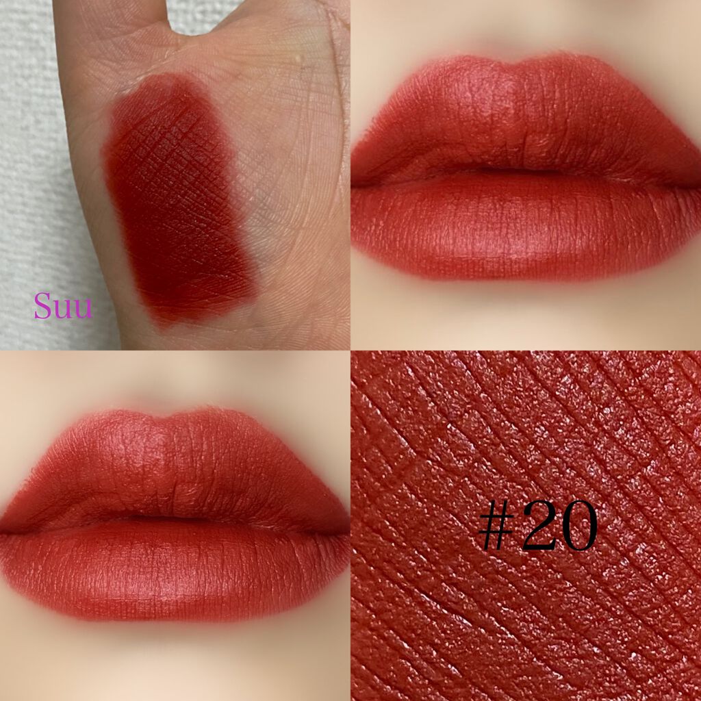 ゼロベルベットティント/rom&nd/リップティントを使ったクチコミ(4枚目)