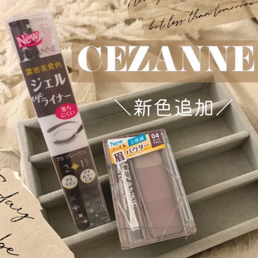 ジェルアイライナー/CEZANNE/ジェルアイライナーを使ったクチコミ（1枚目）