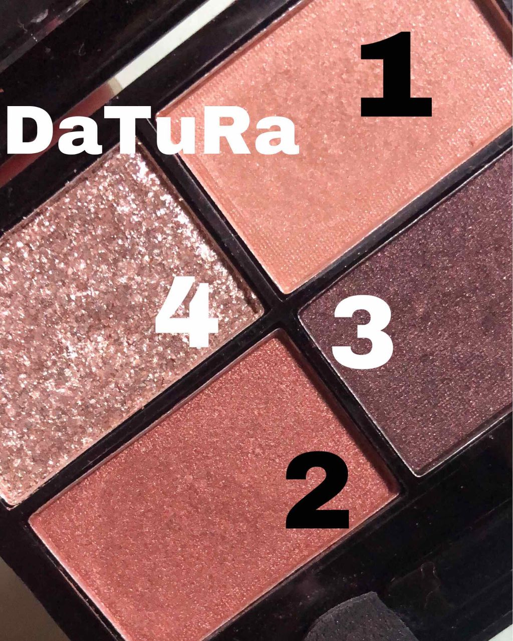 りな on LIPS 「❤️ギャル雑誌LOVEggg❤️✨DaTuRaのアイシャドウ✨..」(1枚目)