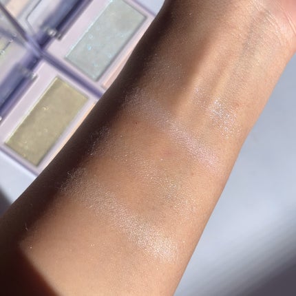 トゥルーディメンションレイヤリングハイライター/hince/パウダーハイライトを使ったクチコミ(6枚目)