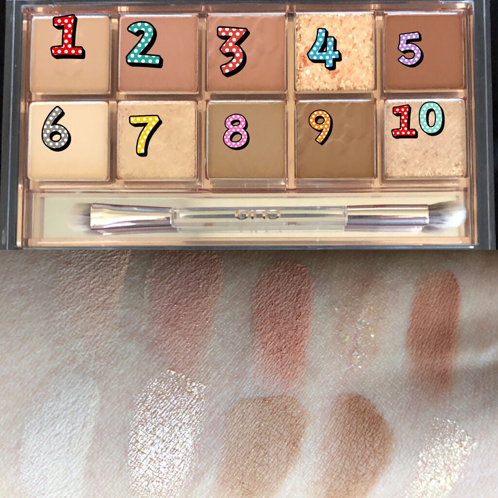 プロ アイ パレット/CLIO/アイシャドウパレットを使ったクチコミ(2枚目)