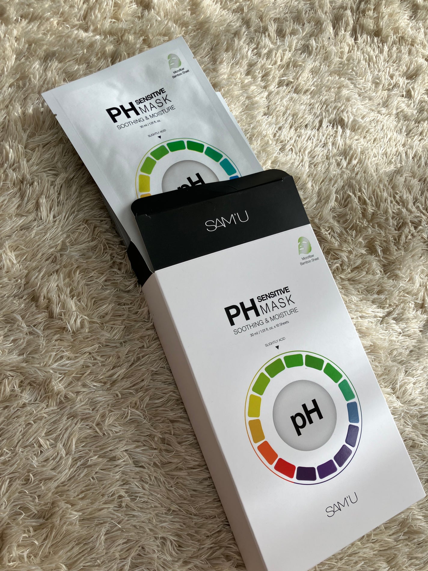 PHセンシティブマスクスージング&モイスト/SAM'U/シートマスク・パックを使ったクチコミ(2枚目)