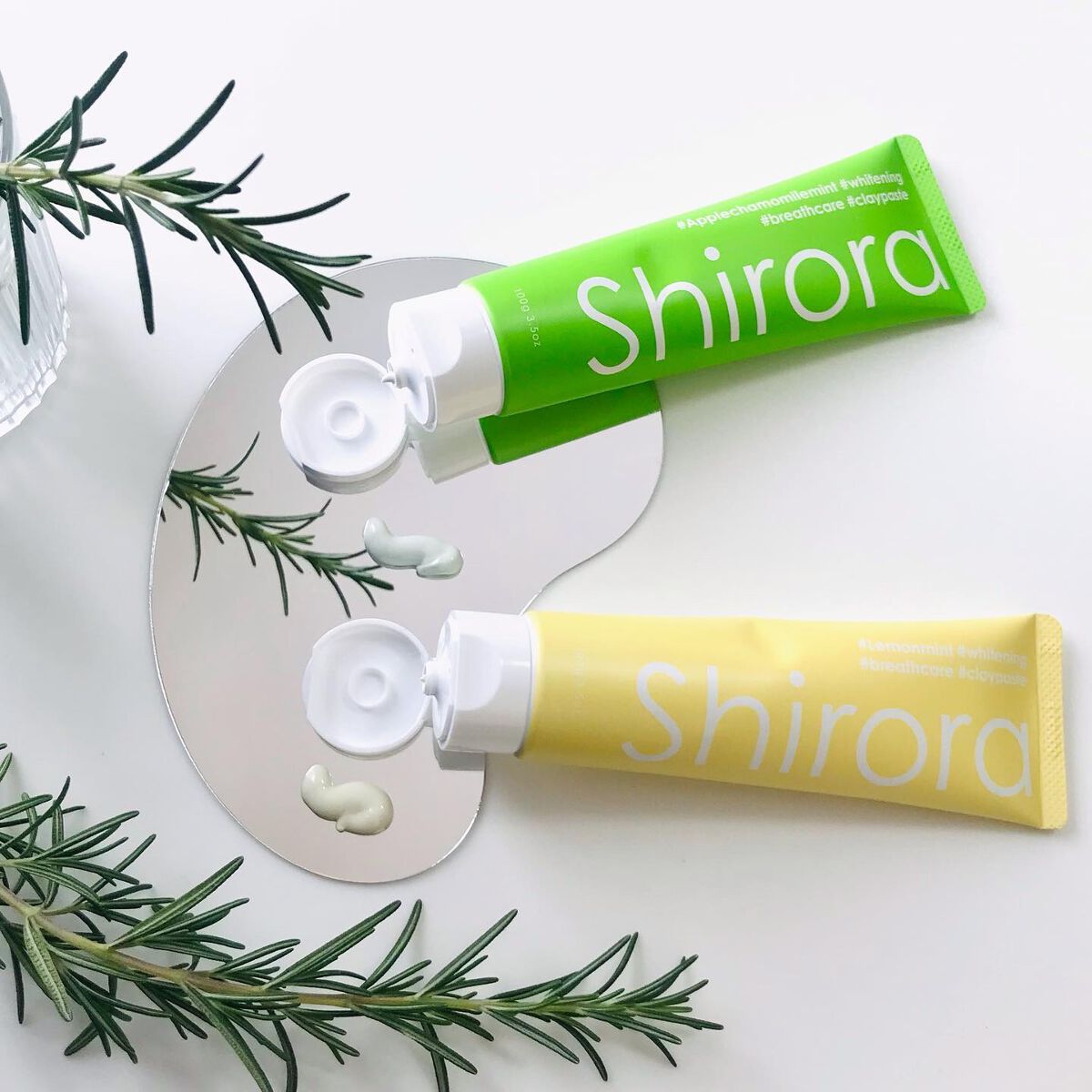 Shirora シローラクレイホワイトニング2本セットのクチコミ「🌿 クレイホワイトニング歯磨き粉 Shirora
 
シローラ @shirora_offici.....」（2枚目）