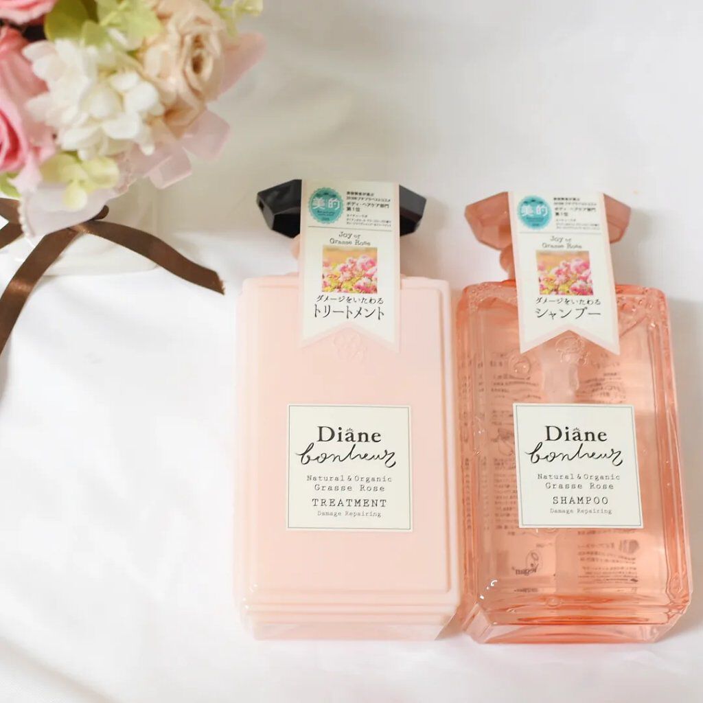 グラースローズの香り/シャンプー＆トリートメント トリートメント500ml/ダイアン/市販シャンプーを使ったクチコミ（1枚目）