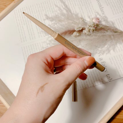 クリーミーアイペンシルEX/サナ ニューボーン/ペンシルアイライナーを使ったクチコミ(3枚目)