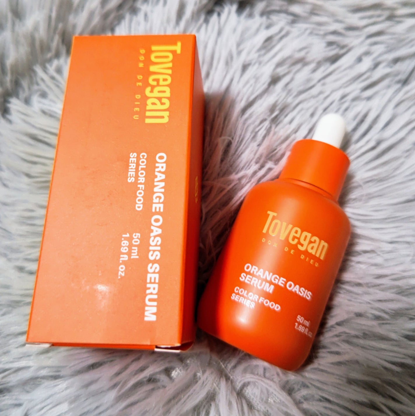 カラーフードシリーズオレンジオアシスセラム/Tovegan/美容液を使ったクチコミ(1枚目)