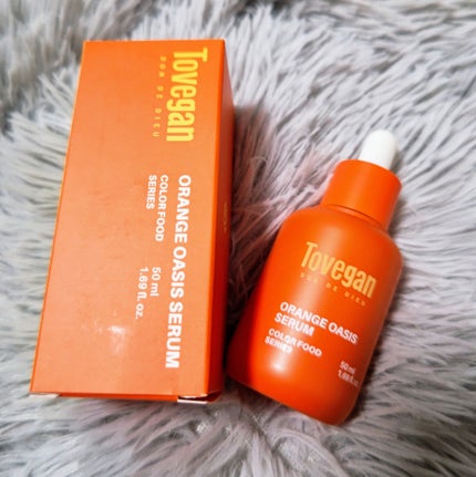 カラーフードシリーズオレンジオアシスセラム/Tovegan/美容液を使ったクチコミ(1枚目)