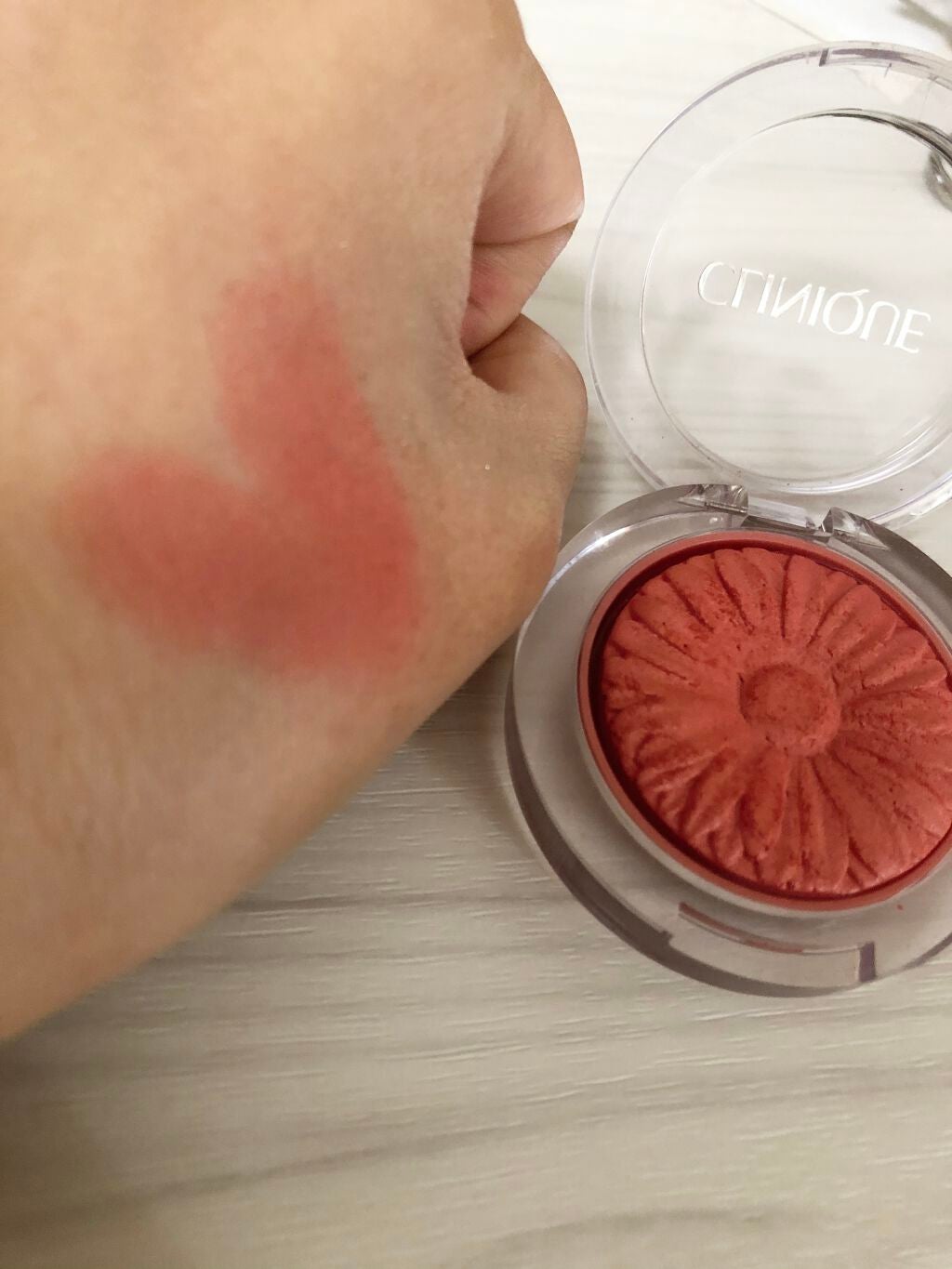 チーク ポップ/CLINIQUE/パウダーチークを使ったクチコミ(1枚目)