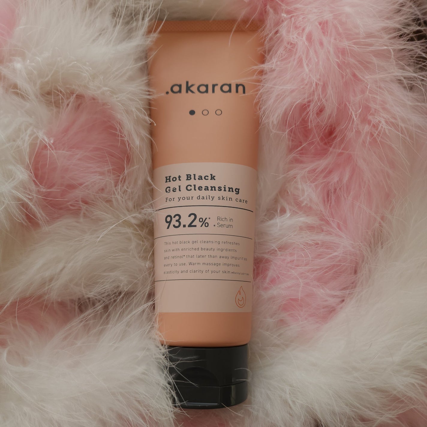 ホットブラックジェルクレンジング/.akaran/クレンジングジェルを使ったクチコミ(1枚目)