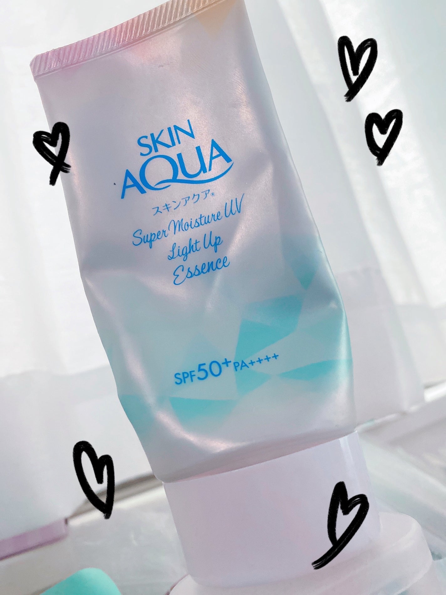 スーパーモイスチャーUVライトアップエッセンス/スキンアクア/日焼け止めローションを使ったクチコミ(1枚目)