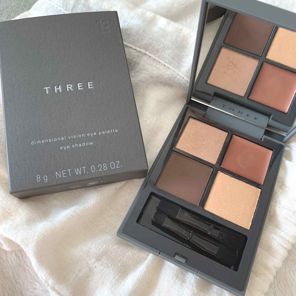 ディメンショナルビジョンアイパレット/THREE/アイシャドウパレットを使ったクチコミ(1枚目)