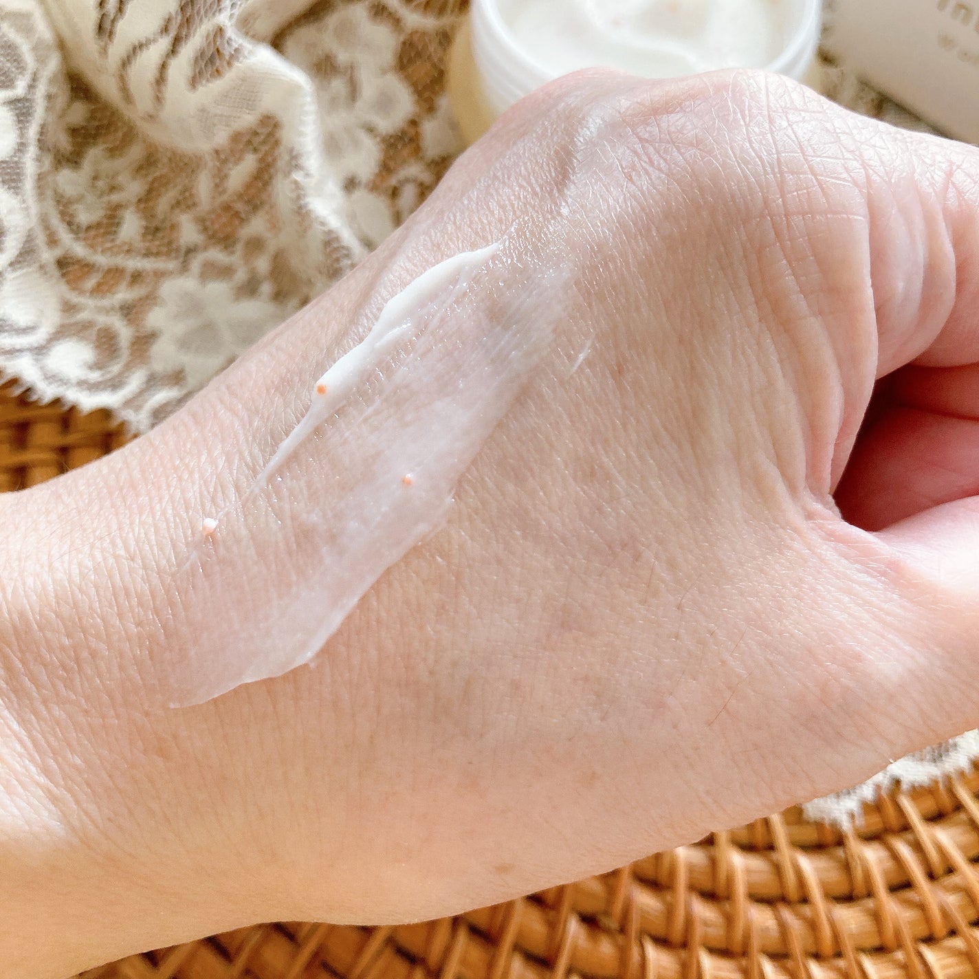 アンティミリ Wオイルイン クリーム/ナリス化粧品/フェイスクリームを使ったクチコミ(5枚目)