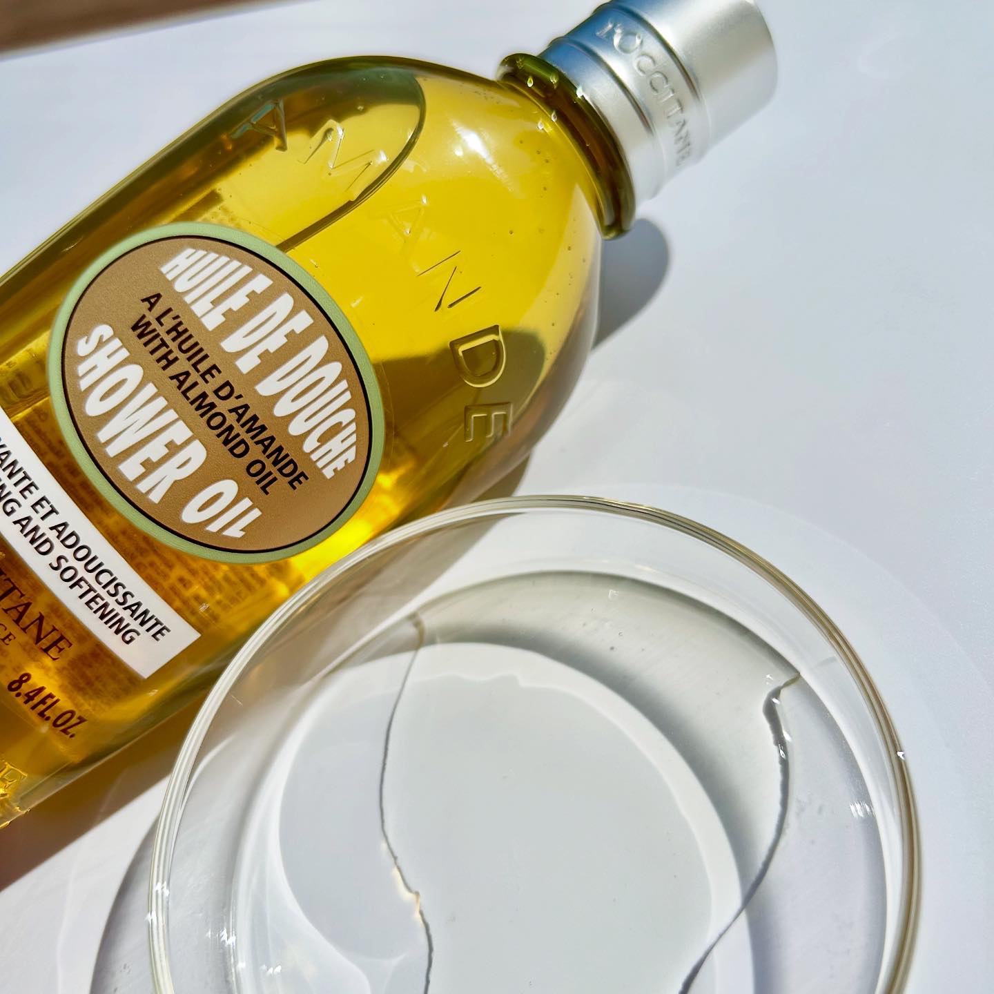 アーモンド モイスチャライジングシャワーオイル/L'OCCITANE/ボディソープを使ったクチコミ（3枚目）