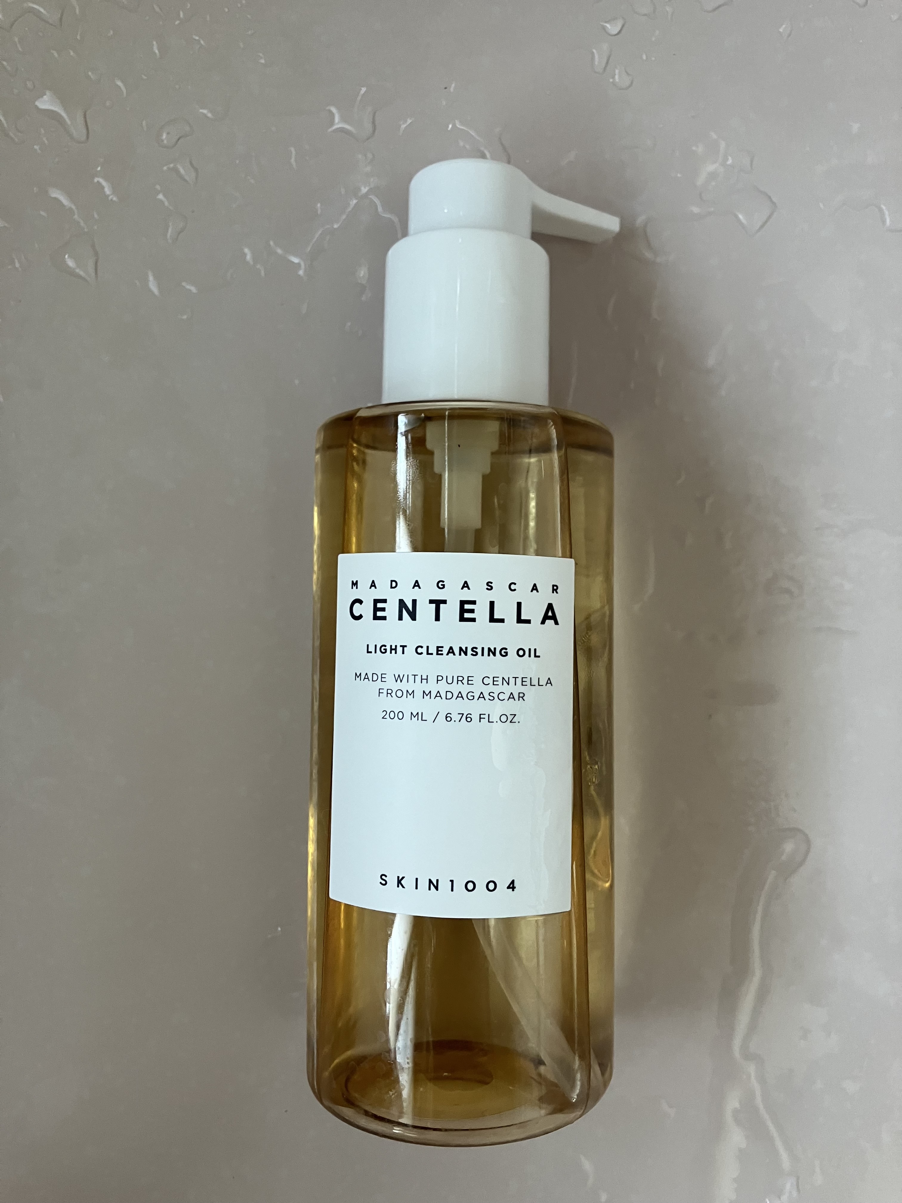 センテラ ライトクレンジングオイル/SKIN1004/オイルクレンジングを使ったクチコミ（1枚目）