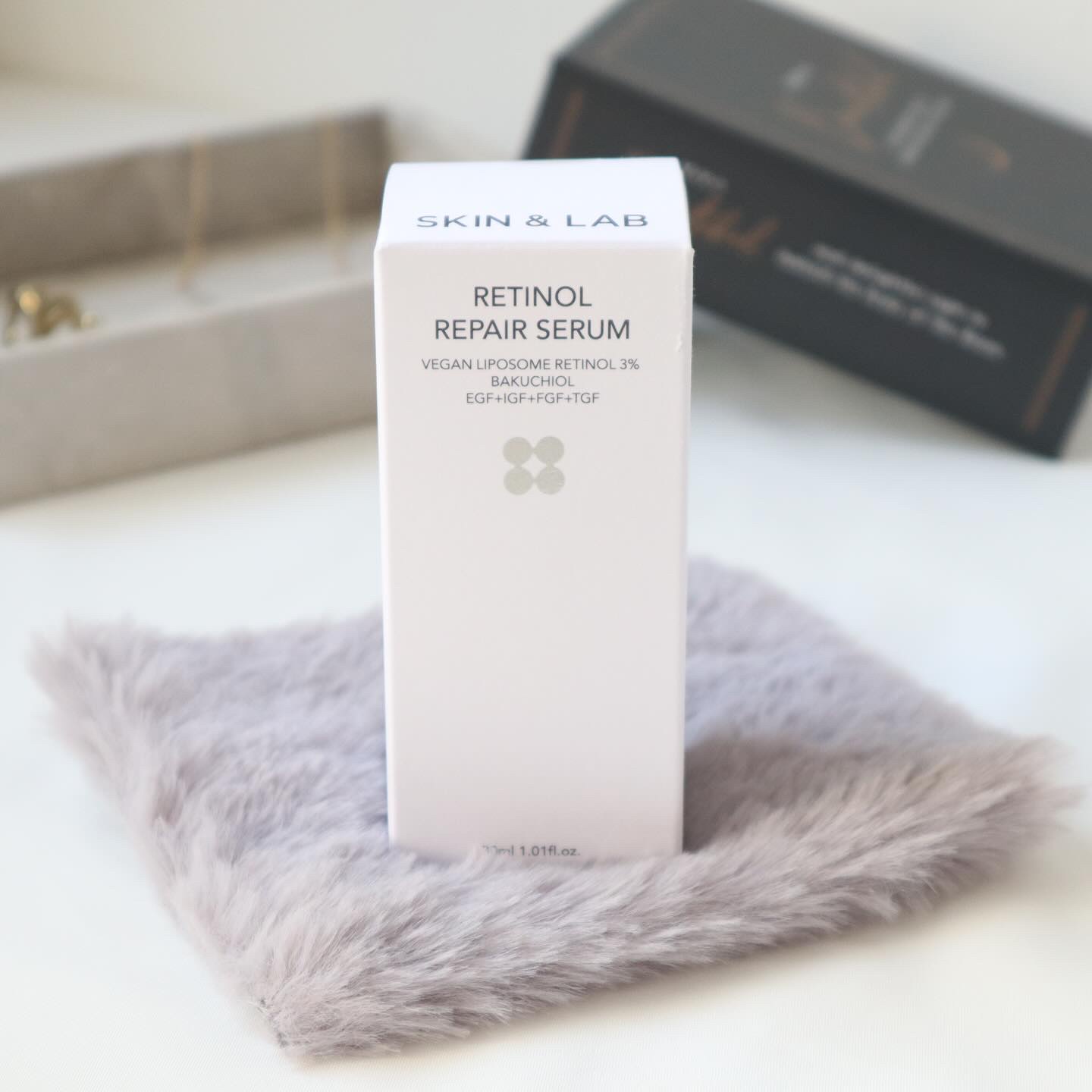 ヴィーガンリポソームレチノールセラム/SKIN&LAB/美容液を使ったクチコミ（3枚目）