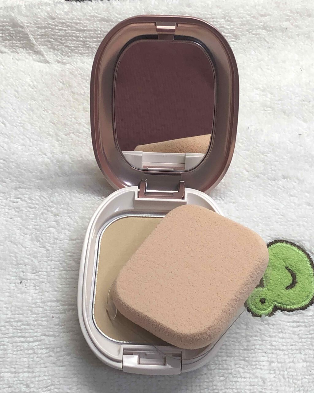 アルビオン パウダレスト/ALBION/パウダーファンデーションを使ったクチコミ（2枚目）