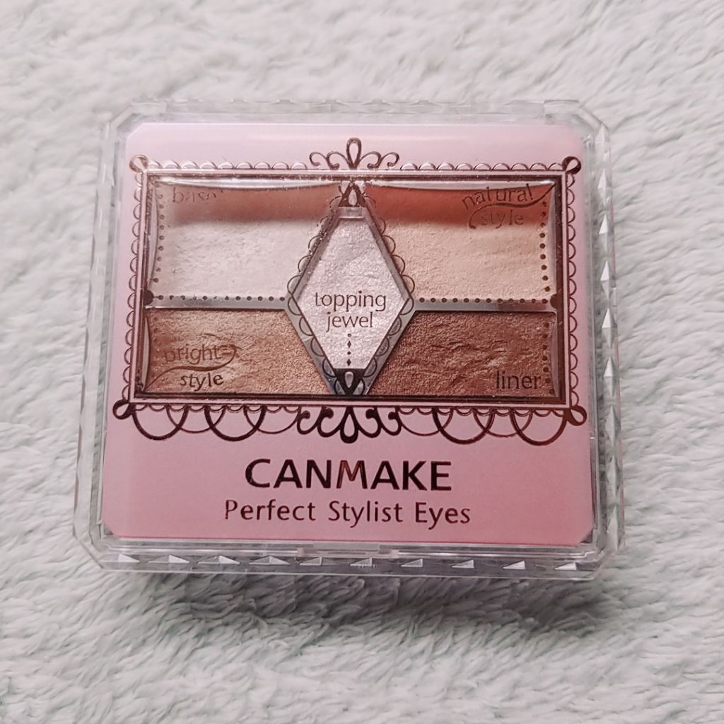 【旧品】パーフェクトスタイリストアイズ/キャンメイク/アイシャドウパレットを使ったクチコミ(1枚目)