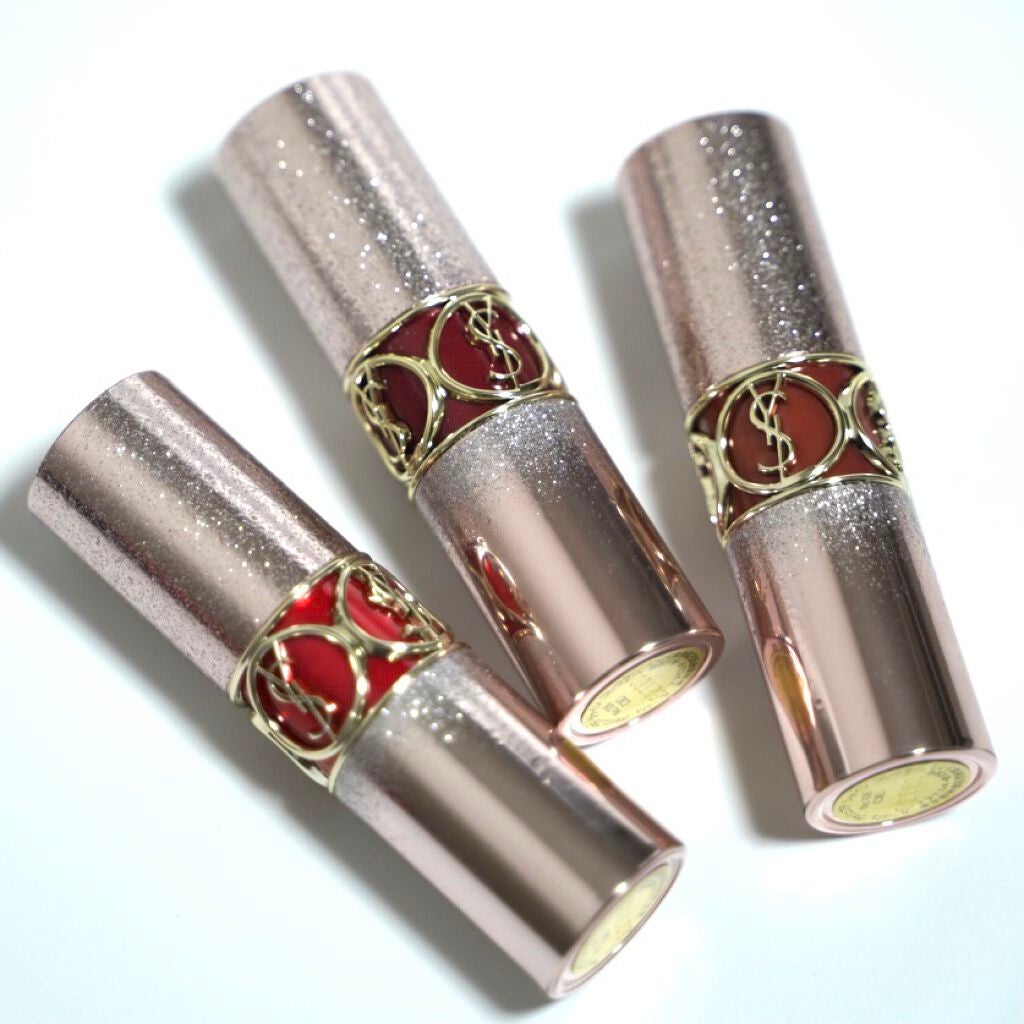 ルージュ ヴォリュプテ シャイン/YVES SAINT LAURENT BEAUTE/口紅を使ったクチコミ(2枚目)