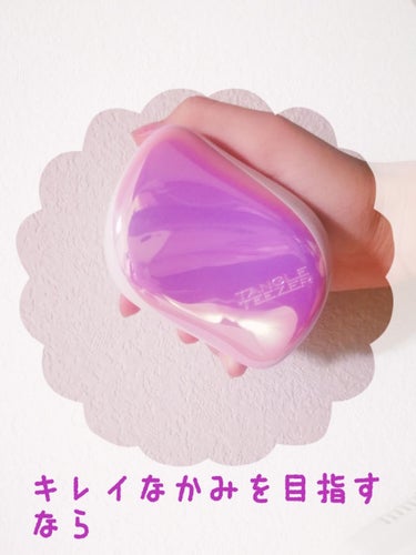 コンパクトスタイラー/TANGLE TEEZER/ヘアブラシを使ったクチコミ（1枚目）