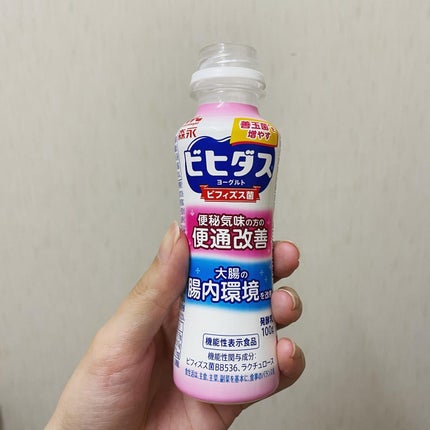 ビヒダスヨーグルト便通改善/ビヒダス/飲むヨーグルトを使ったクチコミ(2枚目)