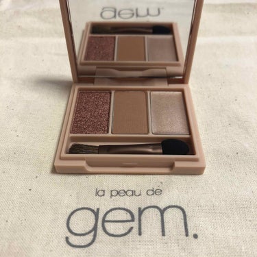 gemini eye palette/la peau de gem./アイシャドウパレットを使ったクチコミ（1枚目）