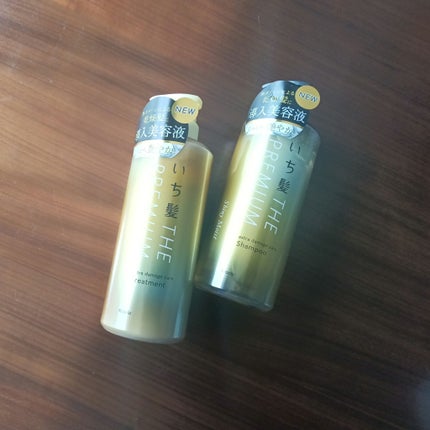 THE PREMIUM エクストラダメージケアシャンプー/トリートメント(シャイニーモイスト)/いち髪/市販シャンプーを使ったクチコミ(1枚目)