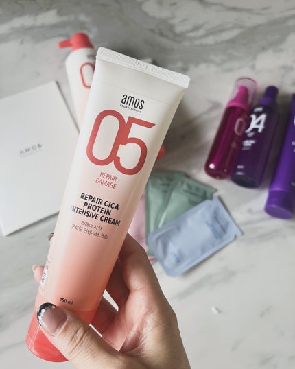 トゥルーリペア エッセンシャルオイル/amos PROFESSIONAL/ヘアオイルを使ったクチコミ(5枚目)