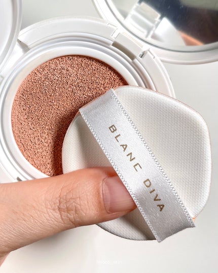 GLEAM COVERAGE CUSHION/BLANC DIVA/クッションファンデーションを使ったクチコミ(8枚目)